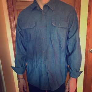 Wrangler Men’s Denim Button-up